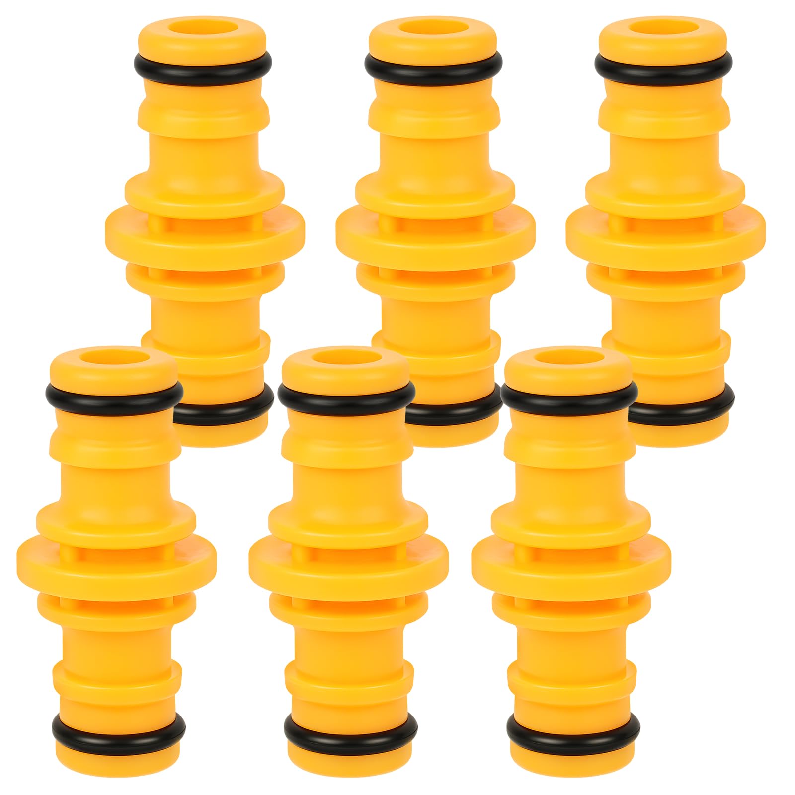 flintronic Raccordi per Tubi da Giardino 2 Pezzi, Raccordo per Tubo dell' Acqua, con 2 * Connettore del Rubinetto Rapido(3/4 Pollici e 1/2 Pollici), Accessori per l'irrigazione per Autolavaggio