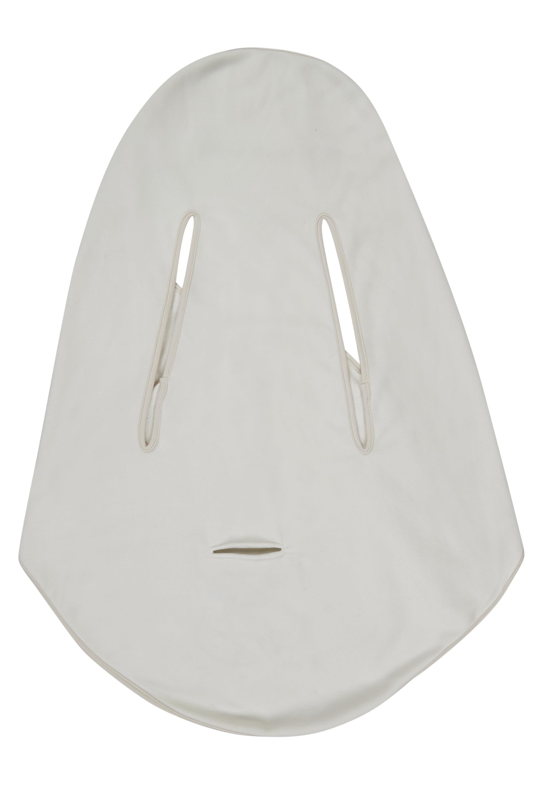 Sterntaler Einschlagdecke Fuchs Filou 80x90cm - kuscheliges Microfleece - mit feiner Stickerei - integrierte Gurtschlitze & Klettverschluss - ideal für Babyschale - Kuscheldecke - ab Geburt, lichtgrau