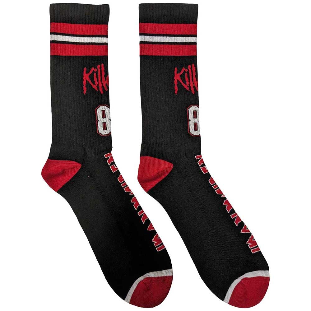 Paradiso Clothing Unisex Black Iron Maiden Killers 81 Ankle Socks