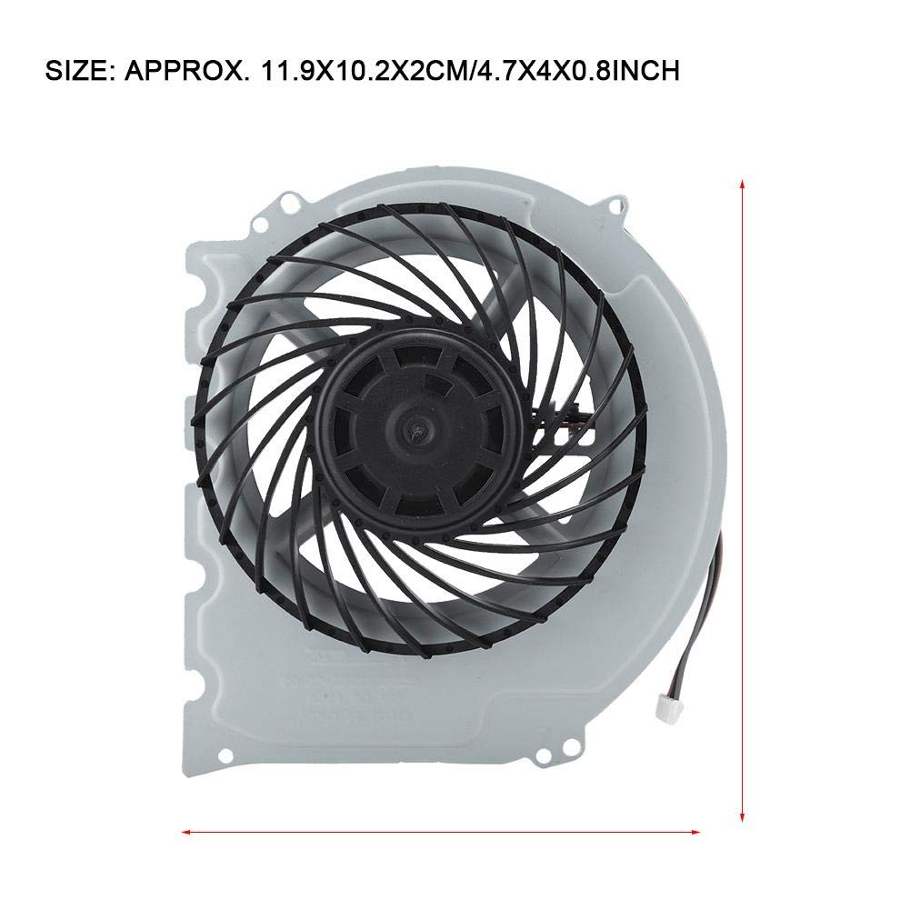 Topiky Ventilateur de Refroidissement pour pièce de réparation de Rechange de Ventilateur Interne en ABS pour Slim 2000