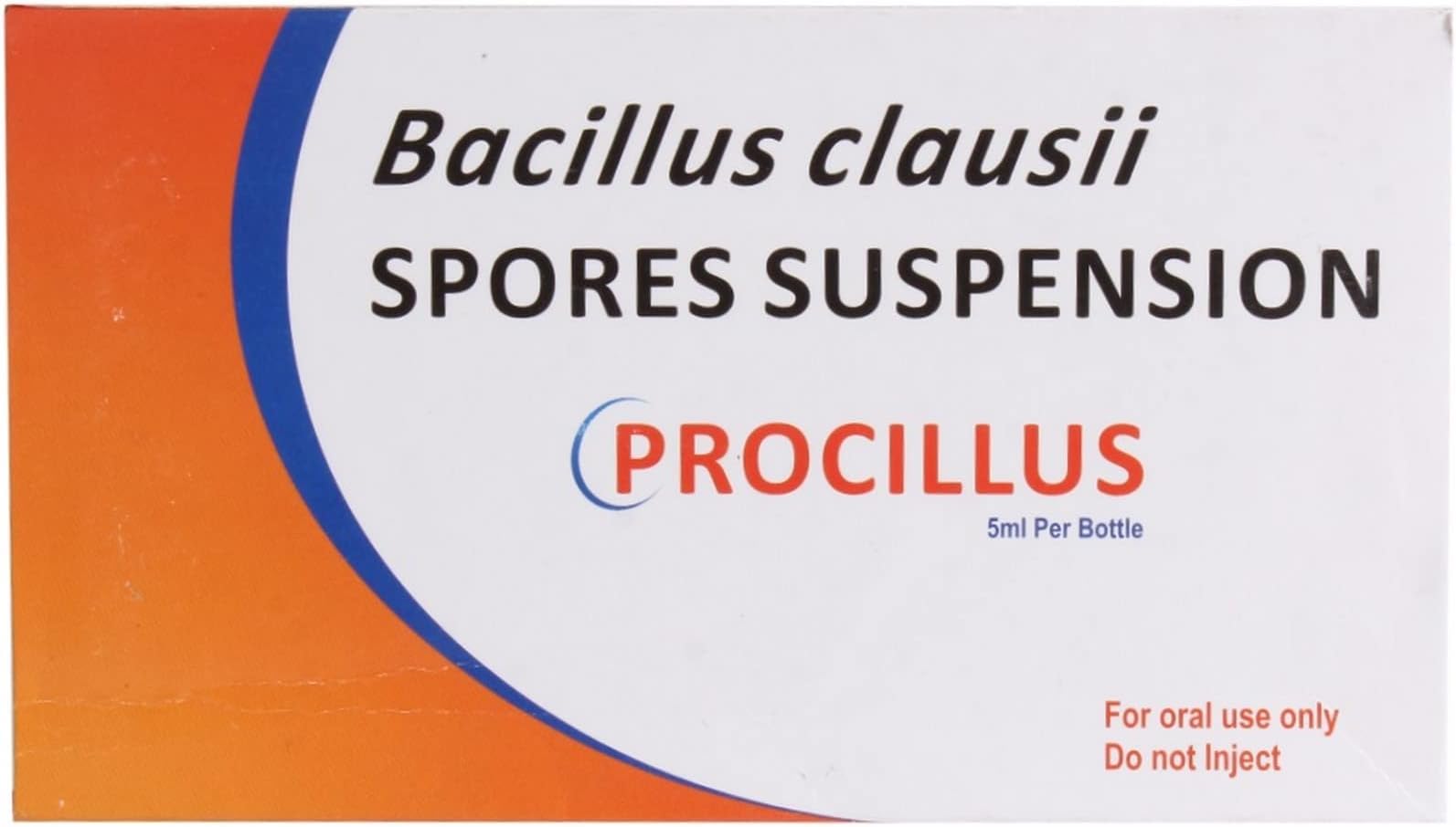 PROCILLUS - Bottle of 5ml Suspension