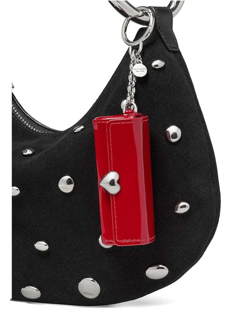 Pink Kate Spade New York Charmed Patent Leather Lipstick Bag Charm