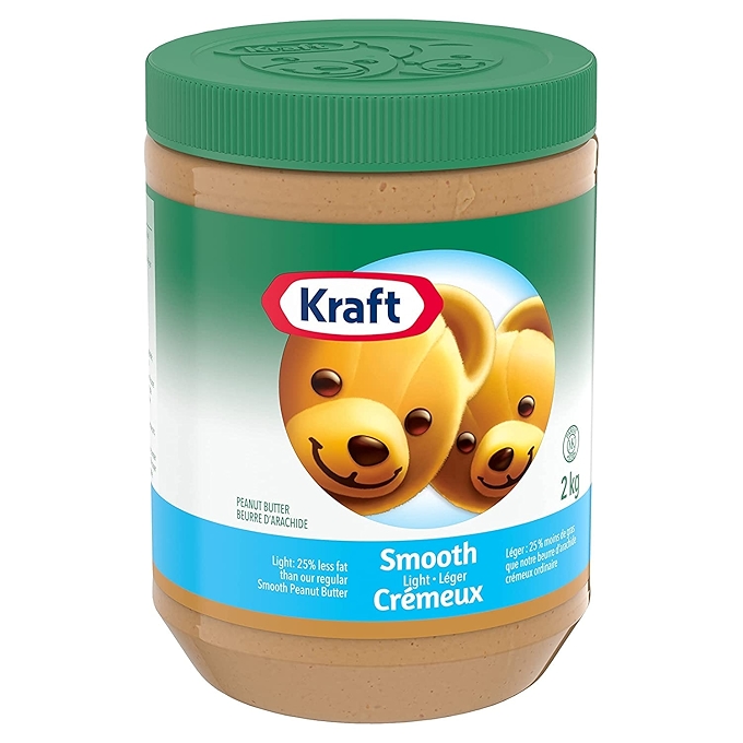 克拉夫特光滑轻质花生酱