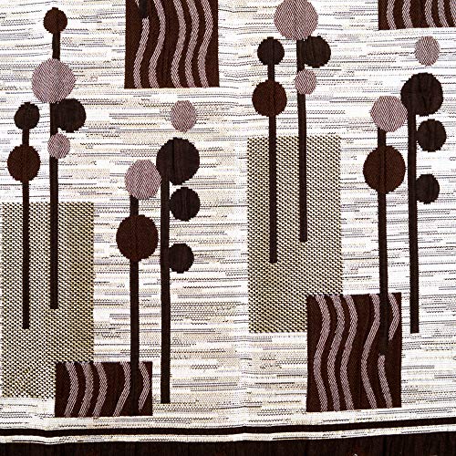 Image of Story@Home Eyelet Fancy Jacquard 4 Piece Window Ringtop Curtain Set- 46 inch X 60 inch, 5 feet, Grey