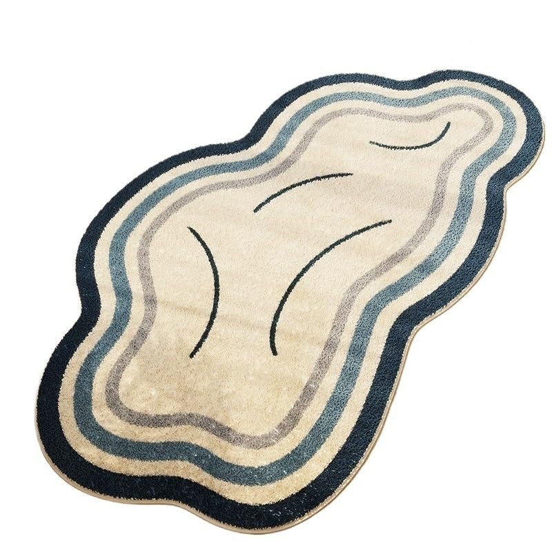 Grand tapis de haute qualité en forme spéciale pour un confort absolu