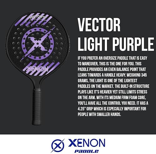 Miniatura 2 de Vector Light Paddle Tennis Racket By Xenon Paddle