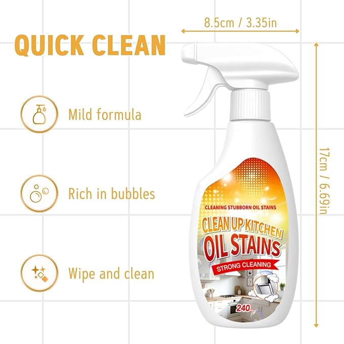 Limpiador Multiuso para Cocina, Limpiador de Grasa 240 ml miniatura 6