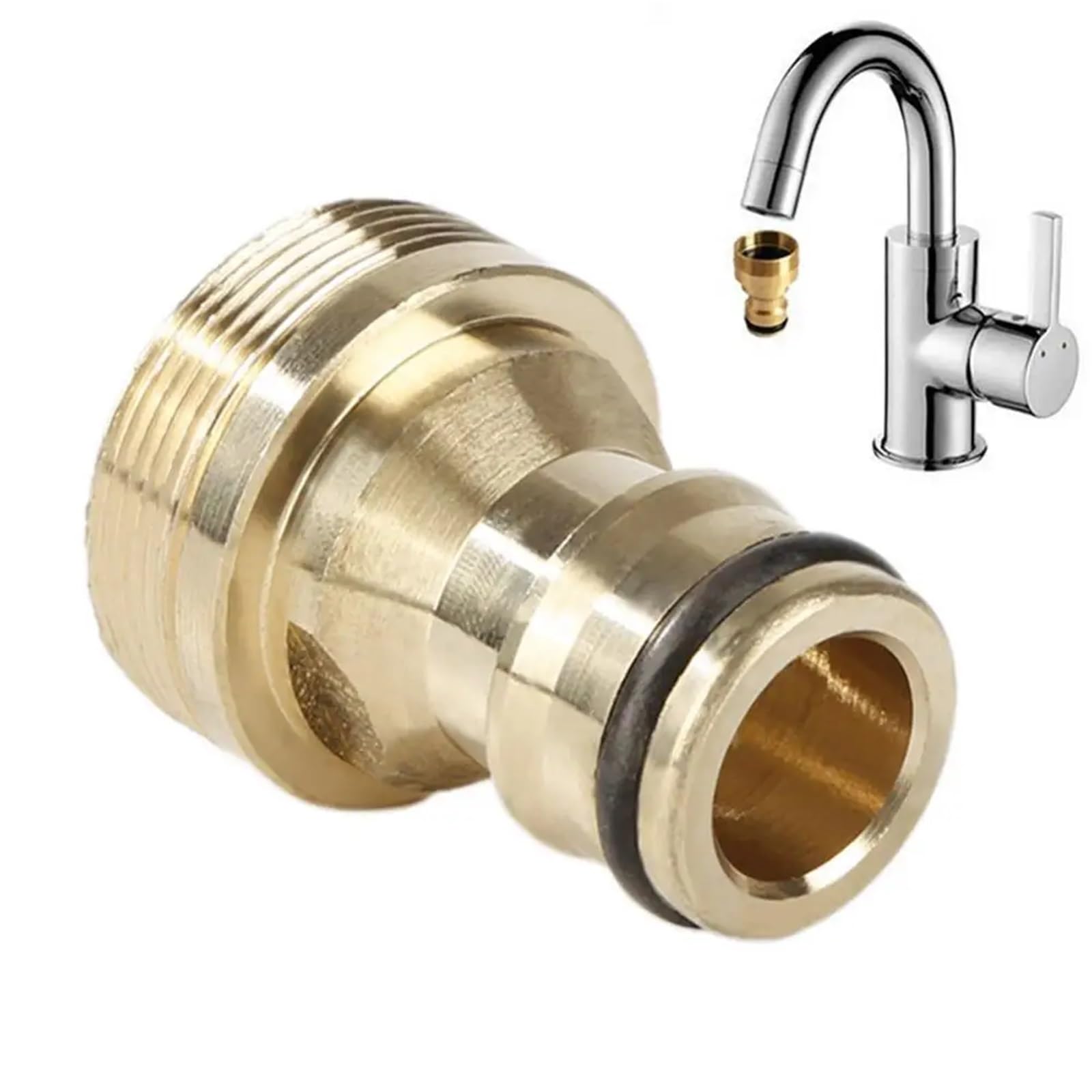 1~20 piezas grifo Universal 23 Mm adaptadores de cocina conector de grifo adaptador de manguera herramientas de riego de jardín interfaz de conversión(Style A 20pcs)