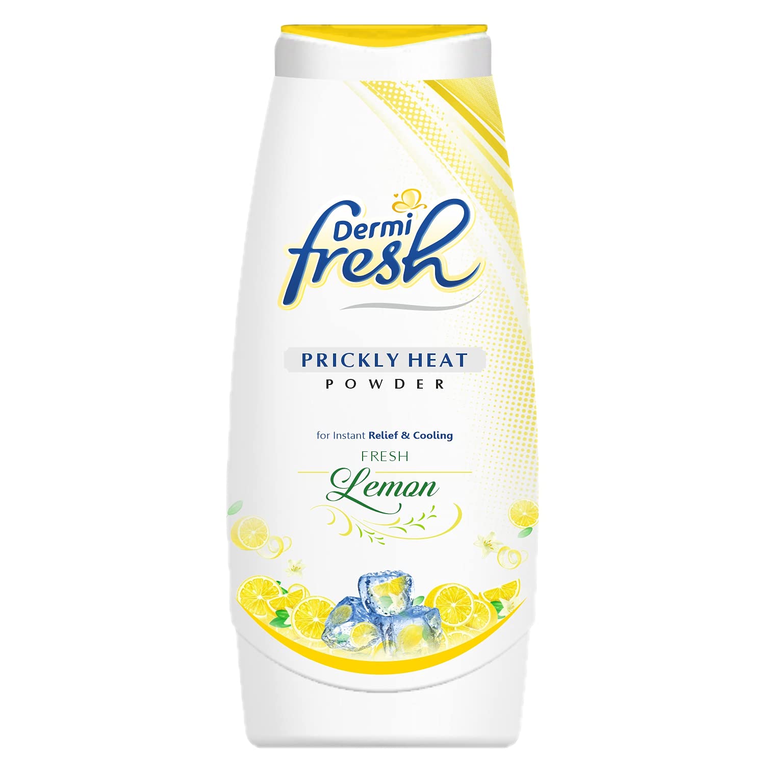 Lemon Talc for Summer - Pack of 4 (150g each) | Prickly Heat Dusting Powder for Adults | Sweat & Odor Control