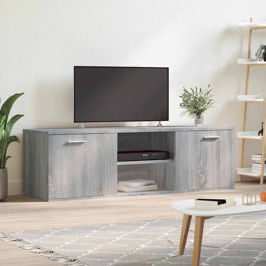 Stand TV Grey Multilayer Wood 120 x 34 x 37 cm - Dettaglio