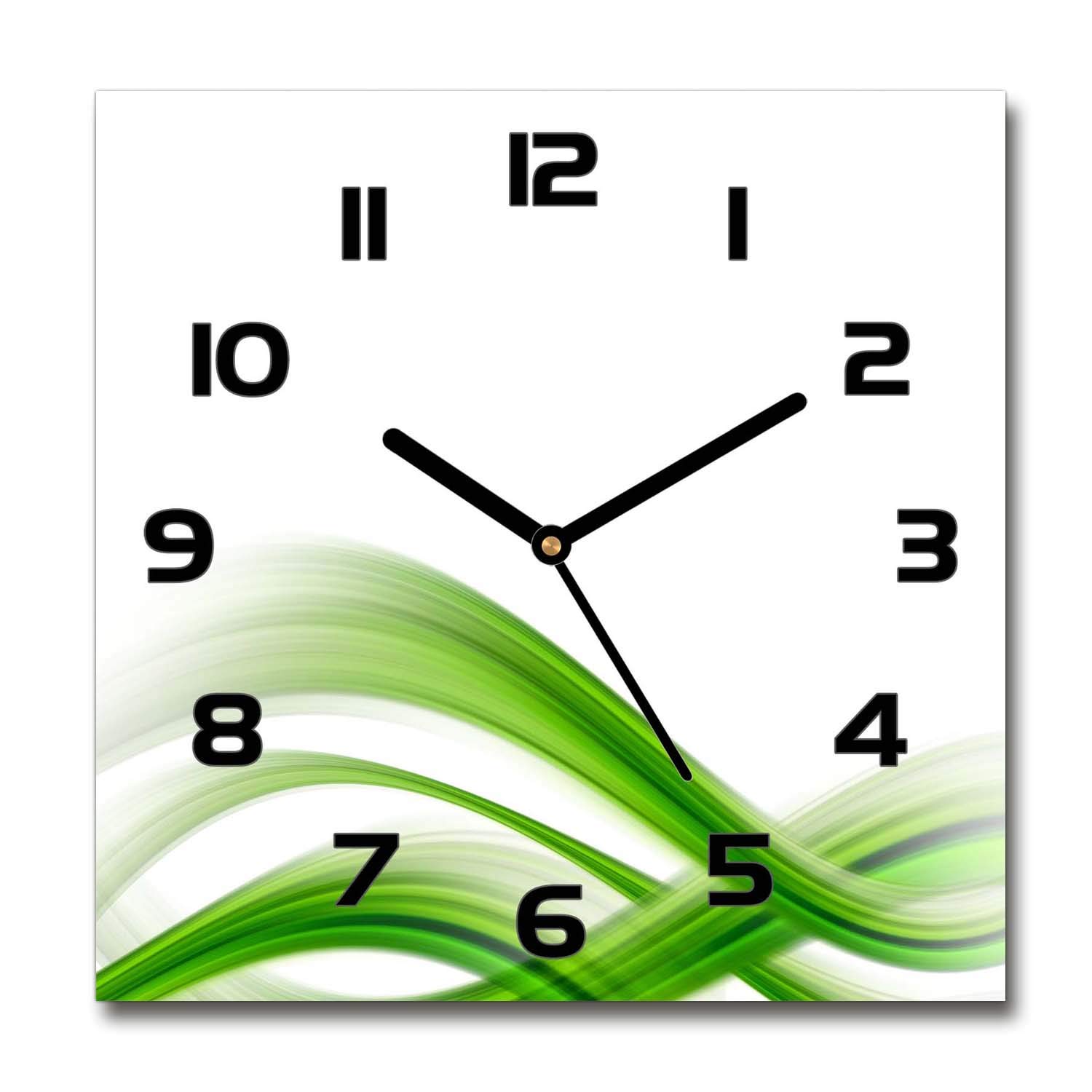 Impression verre sécurité Tulup horloge silencieuse premium