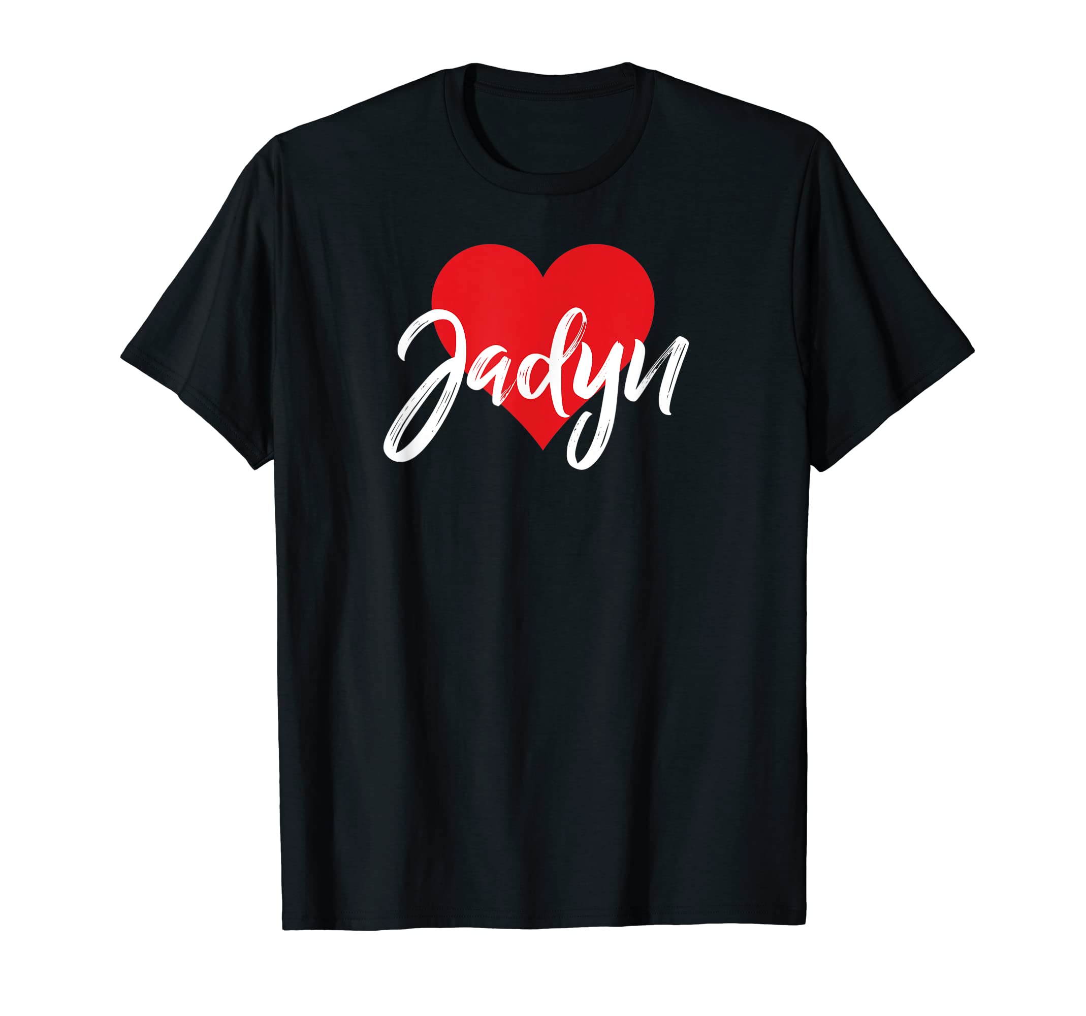 Cool Named Personalized Heart TeesI Love Jadyn First Name Tshirt I Heart Named T-Shirt