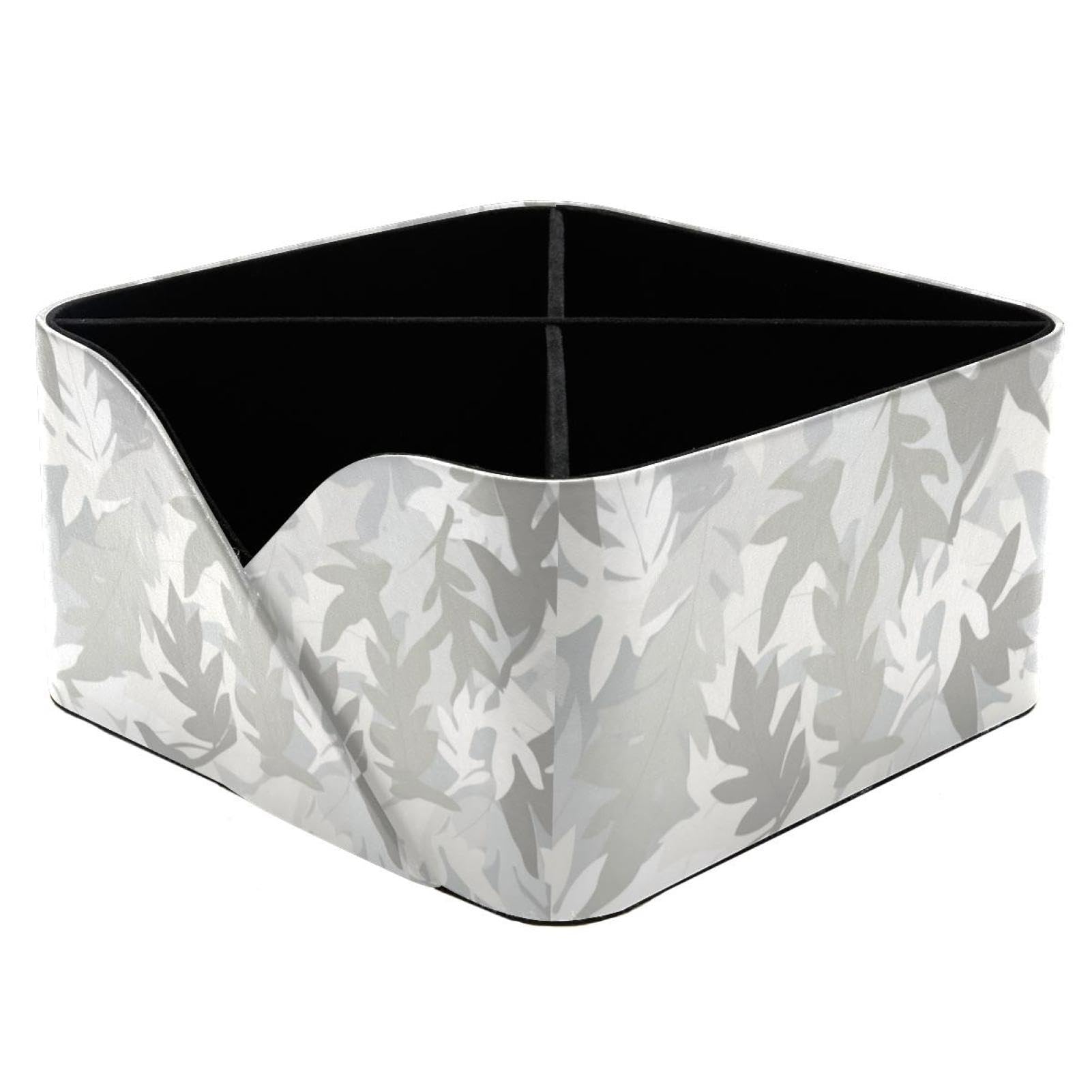Porte-stylo rectangulaire et organisateur bureau papeterie cosmétiques feuilles blanches