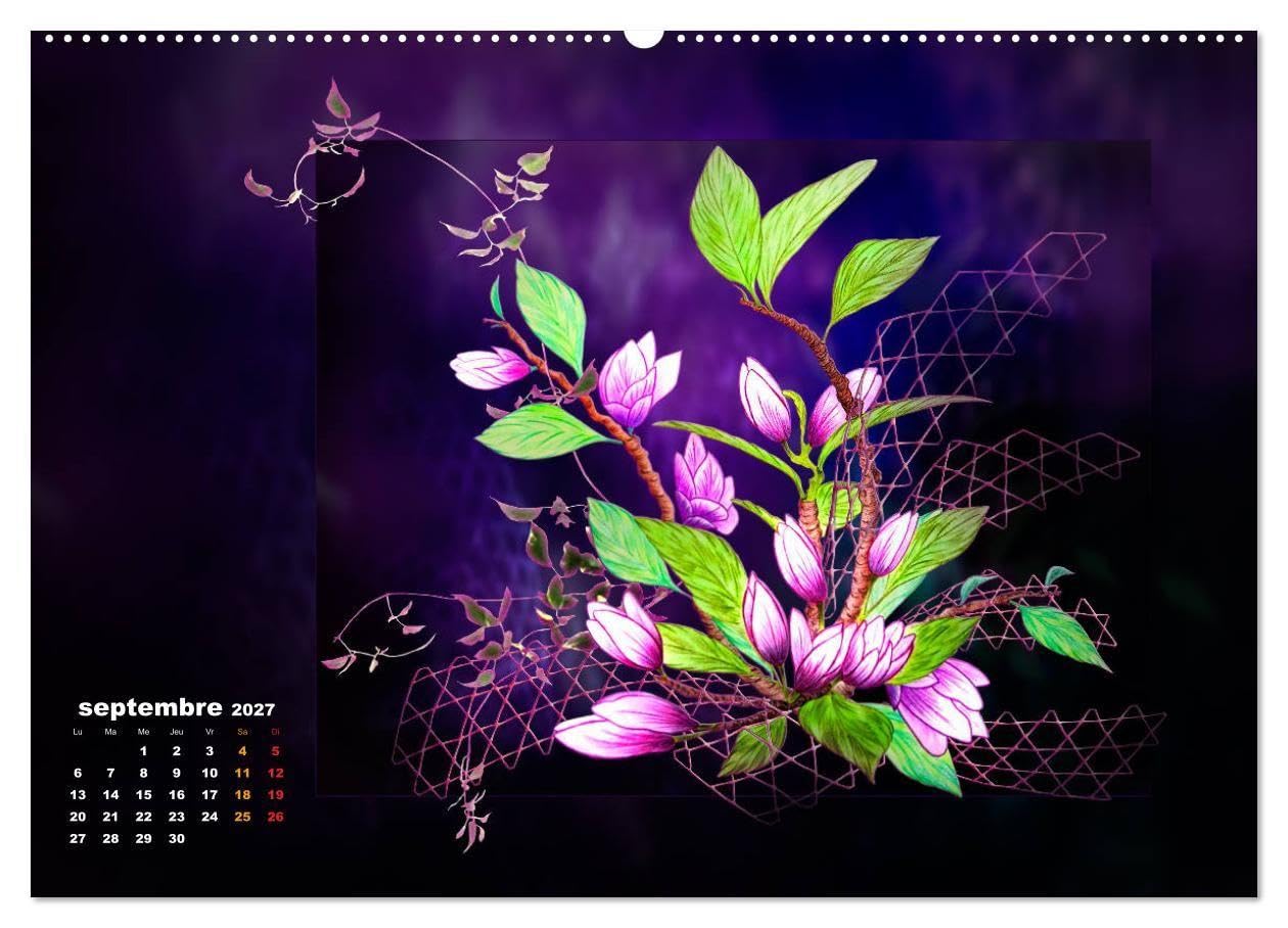 Images d'art Ikebana (Calendrier mural haut de gamme 2027 DIN A2 vertical), CALVENDO calendrier mensuel: Découvrez l'art Ikebana (CALVENDO Nature)