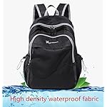Geboldil Men's and women's lightweight foldable hiking travel backpack waterproof camping backpack blue - Image 4