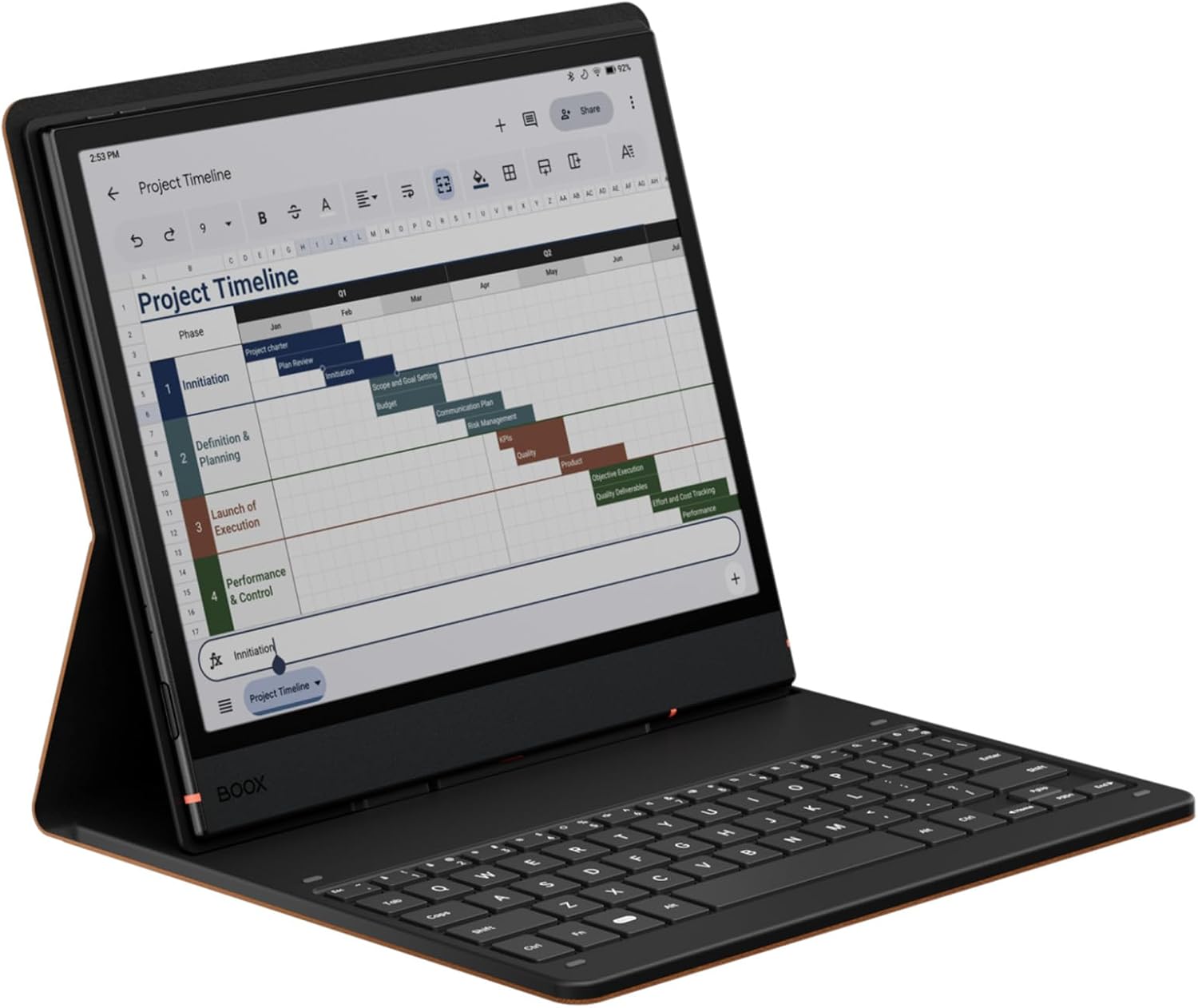 BOOX Note Air 5 C Tablet Keyboard Cover