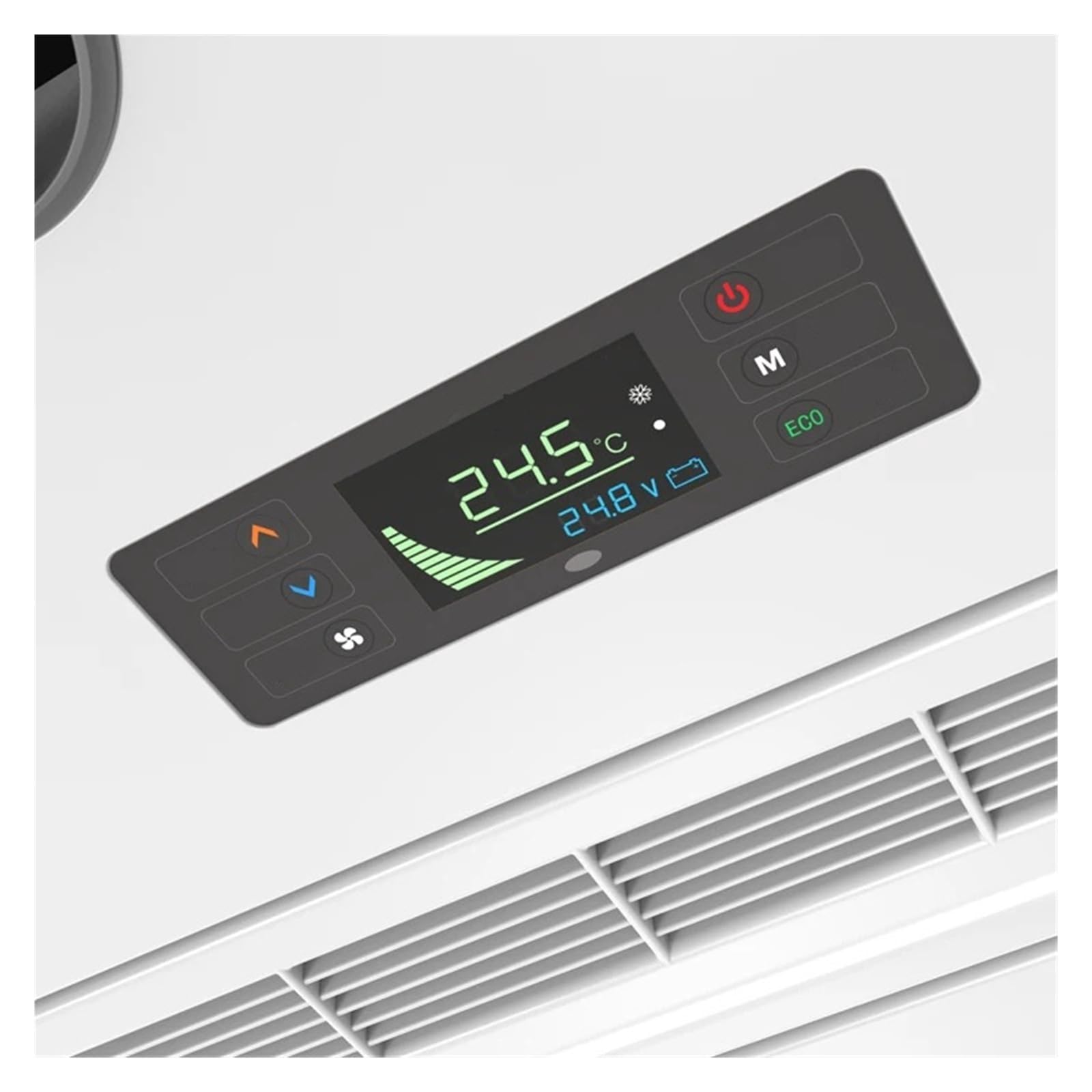 Energia 12 V Parking Dla Ciężarówek Elektryczny Samochód Na Dach RV Mini Autobus Kempingowy 24 Klimatyzator Do Klimatyzacji Samochodu Mocne łatwe Chłodzenie Każdej Chwili