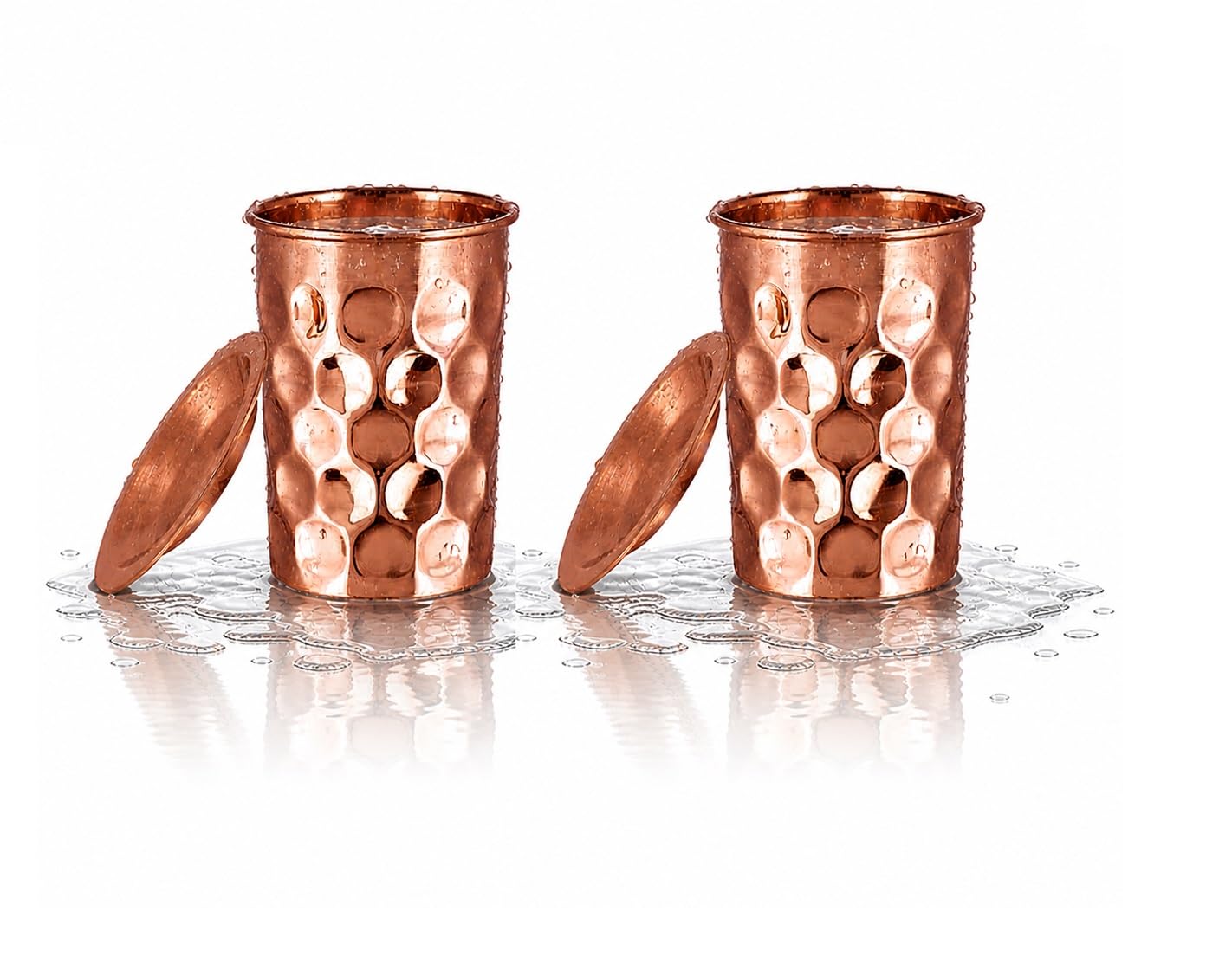 Mug Moscow Mule et verre de service en cuivre pour boissons fraîches
