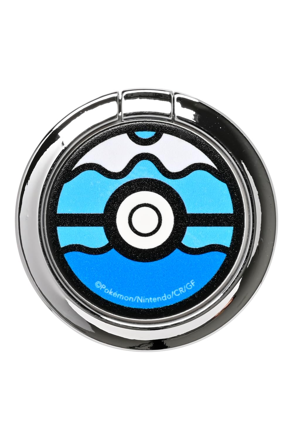 iFace Finger Ring Holder ポケットモンスター/ポケモン スマホリング 薄型 フラットタイプ (ダイブボール)【iPhone/Android対応 360度回転 リングホルダー アイフェイス 落下防止 スタンド スマートフォン リング ホールドリング 】
