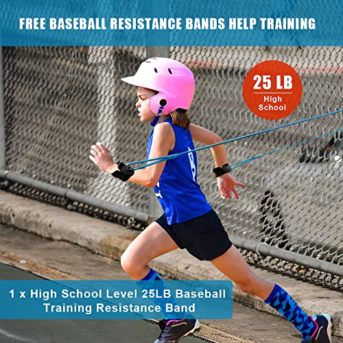Sunnordic 6/9 Pack Plyometric Weighted Baseball Set (3.5-16/35/53/70Oz) With 25/35/50Lb Resistance Arm Care Band For Pitching, Batting Practice, Soft Shell Training Softball Ball For All Skill Level #TOP5