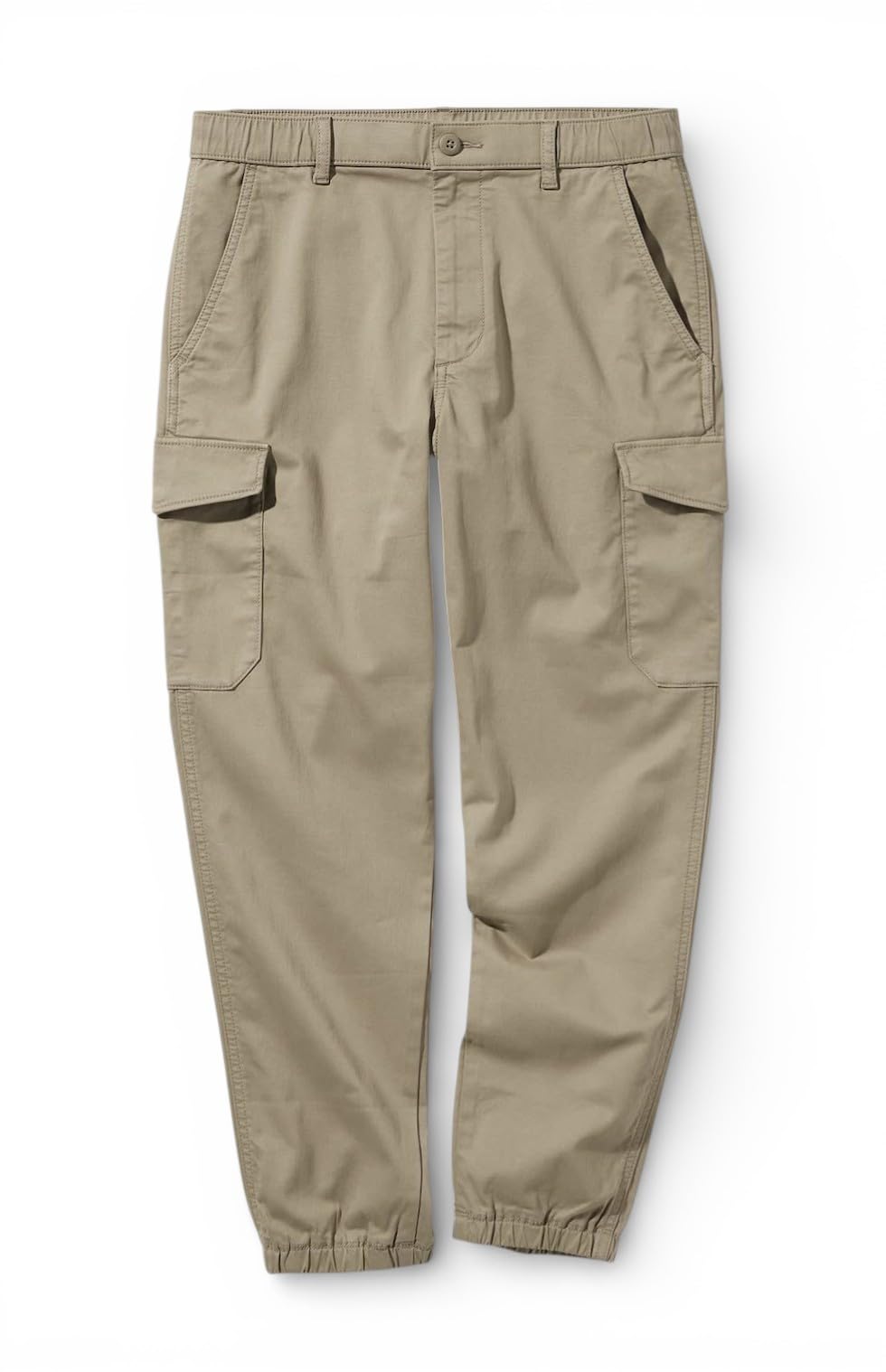 alan jones clothing Alan Jones Men’s Cargo Jogger Pants | Regular Fit Tapered Joggers with Elastic Waist & Hems | Cotton Stretch Utility Pocket Track Pants | Casual Everyday Wear-picture-33