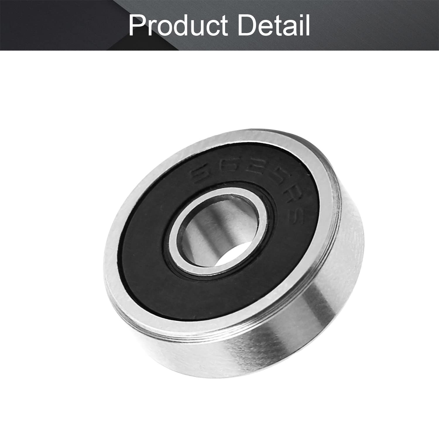 QUARKZMAN 686ZZ 6x13x5mm Sfere Cuscinetti X 20pz Acciaio Carbonio Per Macchine E Utensili, Cuscinetto A Sfera A Gola Profonda, [Doppio Sigillato