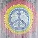 TACHILC Peace Doorway Beads Curtains, Bamboo Beaded Curtains for Doorways, Beaded Curtain 35.5 inches x 78 inches, 90 Strands