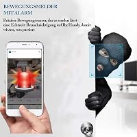 THEXLY Mini Kamera WiFi HD 1080p - Vezeték Nélküli Biztonsági Kamera Élő Közvetítéssel Okostelefonra, Éjjellátó Funkció 8