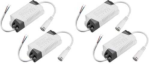 Vista 6 de uxcell Controlador LED 12-18W Corriente constante 300mA de alta potencia AC 85-265V Salida 36-65V DC Conector Fuente de alimentación externa LED