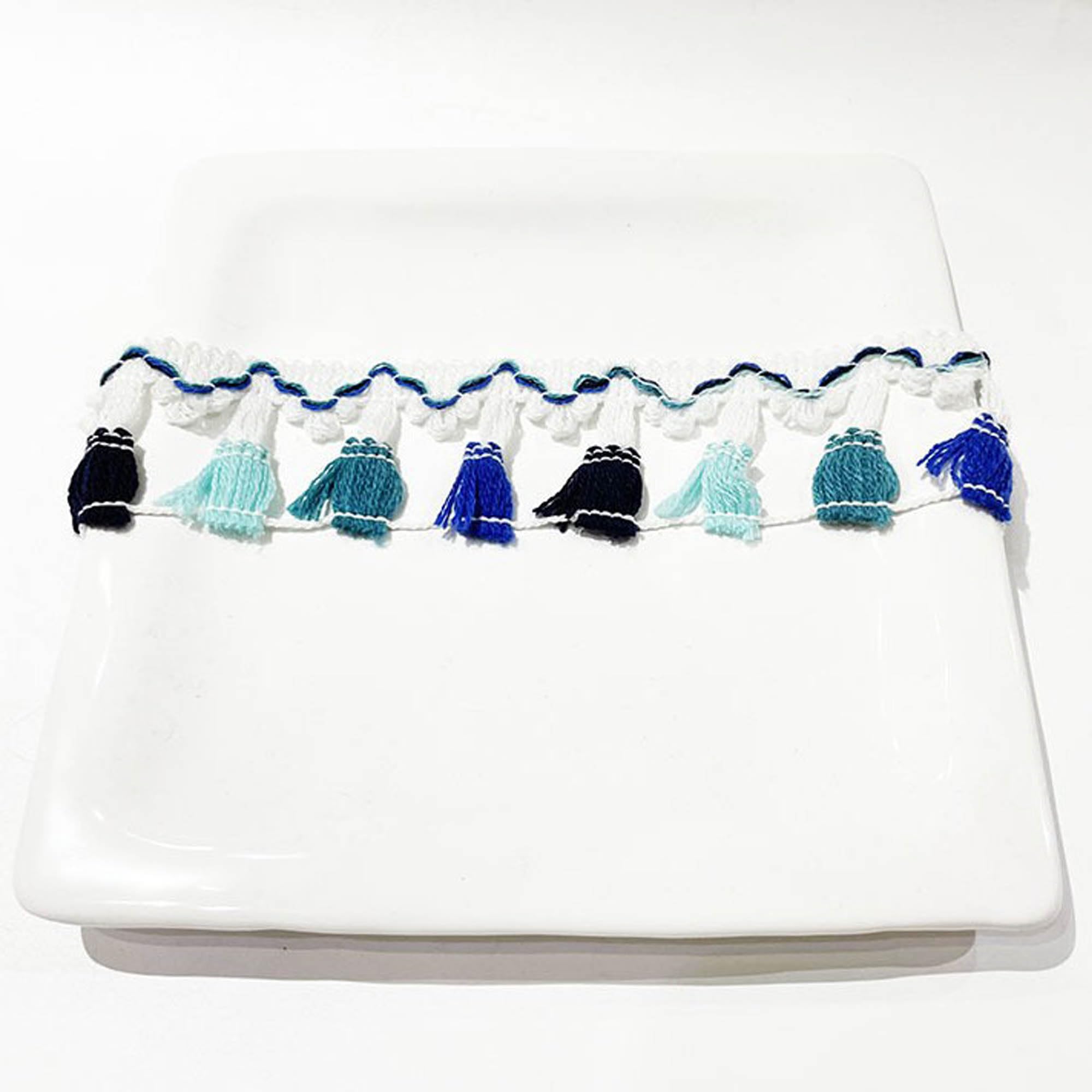 Ruban à Pompons - 5 Mètres, Diamètre 2.5 Cm - Nylon Doux - DIY, Couture, Décoration Maison, Vêtements, Cadeau