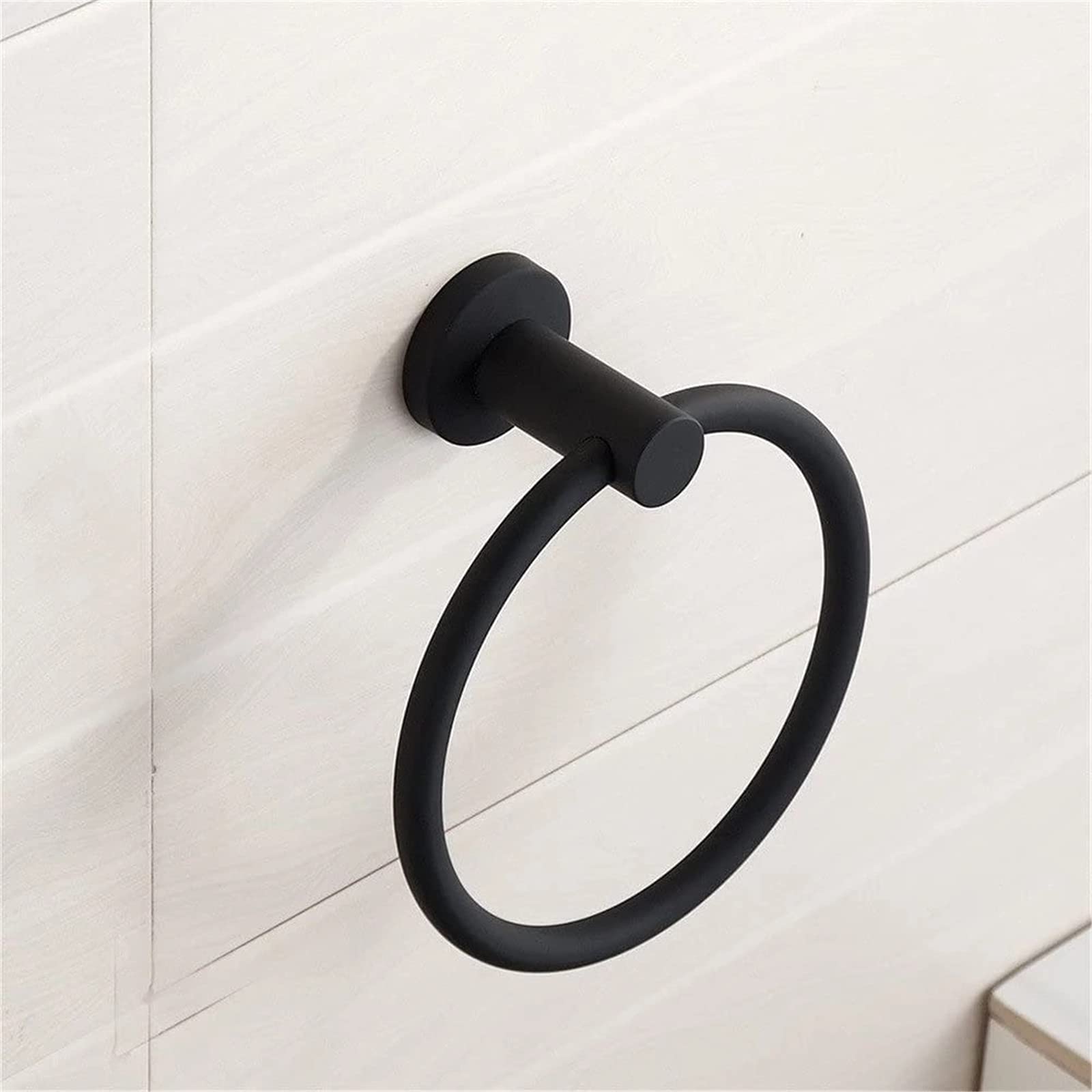 LNNSHX Handtuchringe, Badezimmer-Handtuchhalter, runder Wand-Handtuchring für Küche und Badezimmer