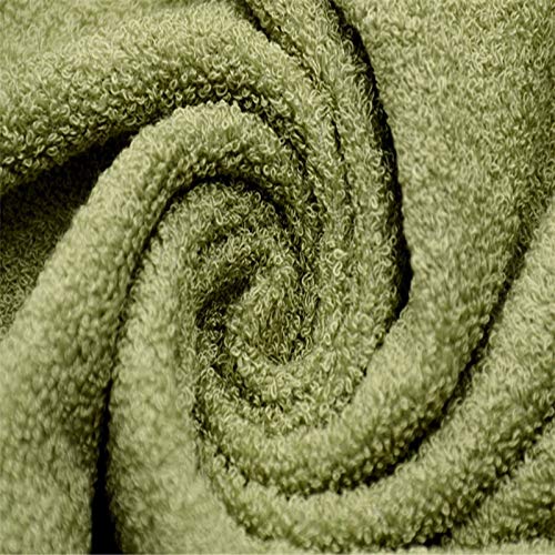 Toalla de baño de fibra de bambú de 70x140 cm con rizo suave para lavado de cara 7