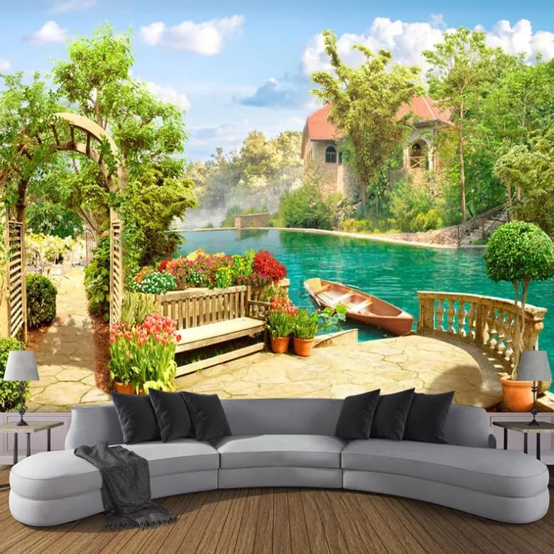 Papier peint galaxie 3D grand format 400x280 pour deco salon et chambre