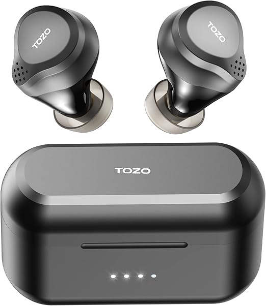 TOZO NC7 AllFunction Hybrid Active Noise Cancelling Wireless Earbuds