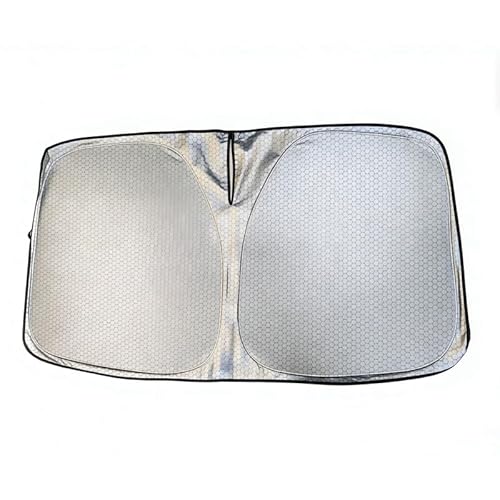 Yezunap Car Windshield Sunshade for Kia Seltos Sonet 2020 2021 2022 2023 2024 2025 2026, UV Reflective Front Window Shade with Rearview Mirror Cutout, Keep Vehicle Cooler L