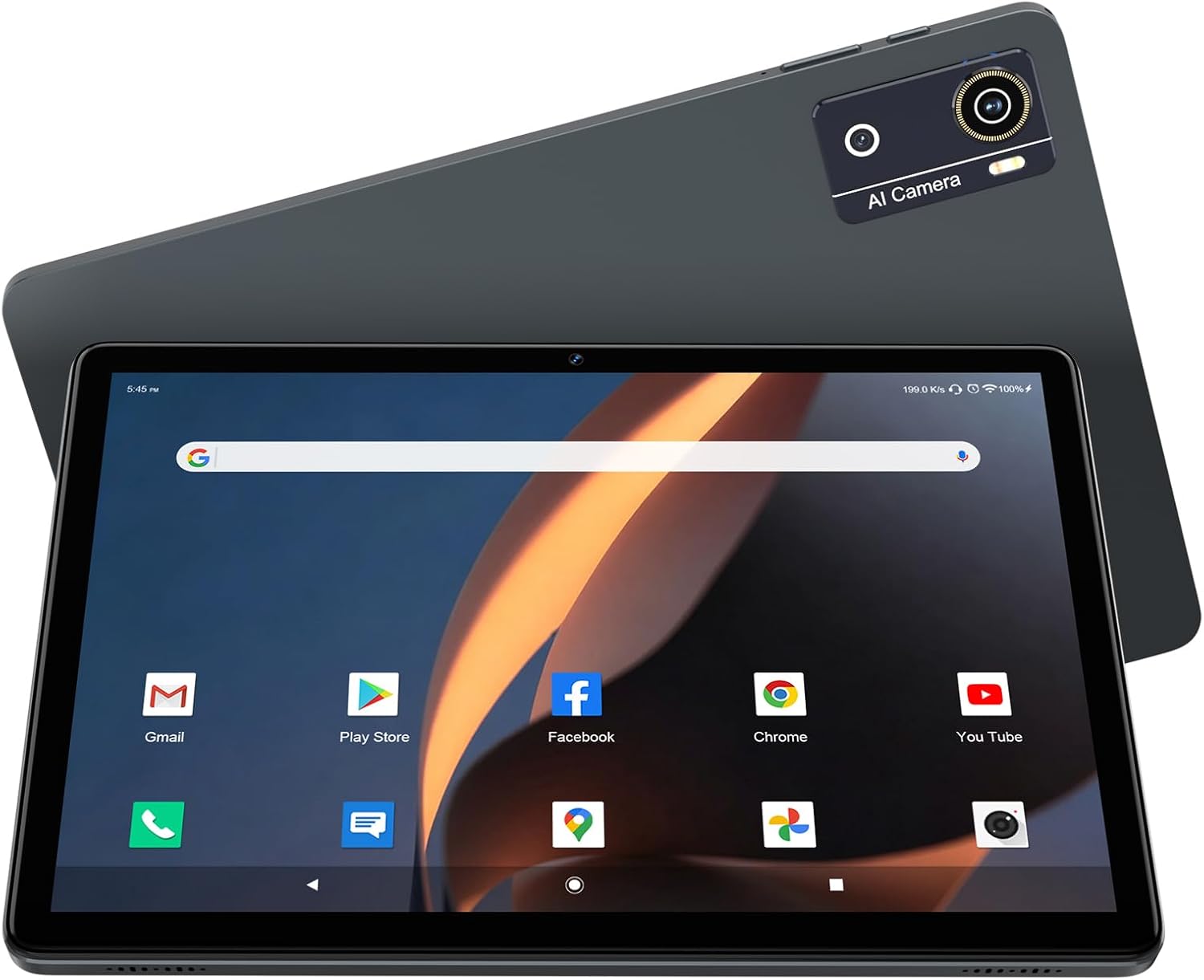 2026 Upgraded Android 16 Tablet with Gemini AI, 10.1 Inch Tablets with 12GB RAM 64GB ROM 1TB Expand, Octa-Core tablet with Face Unlock, 7000mAh, 13MP+8MP Camera, GMS, 5G WiFi, GPS, BT 5.0