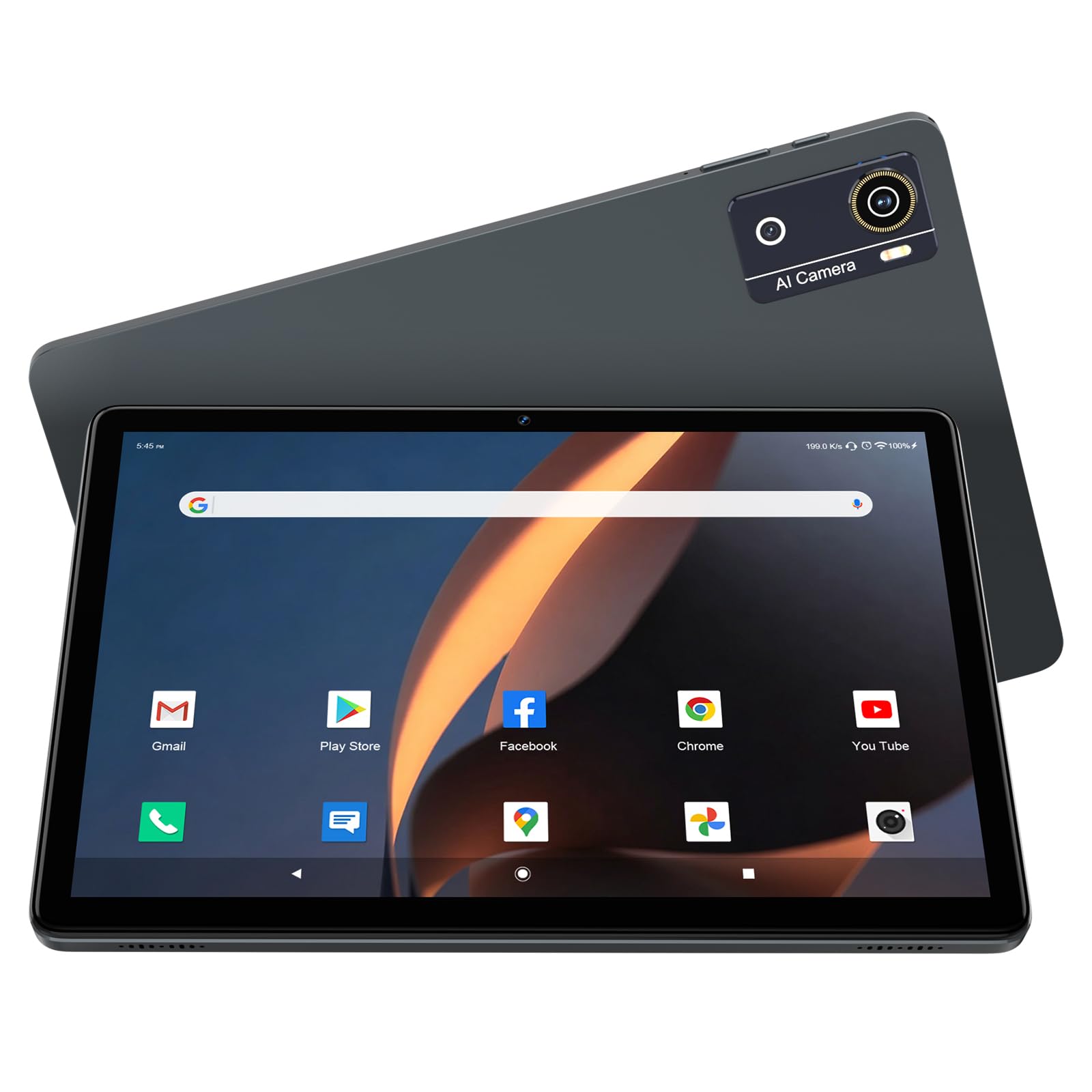 2026 Upgraded Android 16 Tablet with Gemini AI, 10.1 Inch Tablets with 12GB RAM 64GB ROM 1TB Expand, Octa-Core tablet with Face Unlock, 7000mAh, 13MP+8MP Camera, GMS, 5G WiFi, GPS, BT 5.0