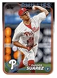 2024 TOPPS #229 RANGER SUAREZ PHILADELPHIA PHILLIES BASEBALL OFFICIAL TRADING CARD OF MLB
