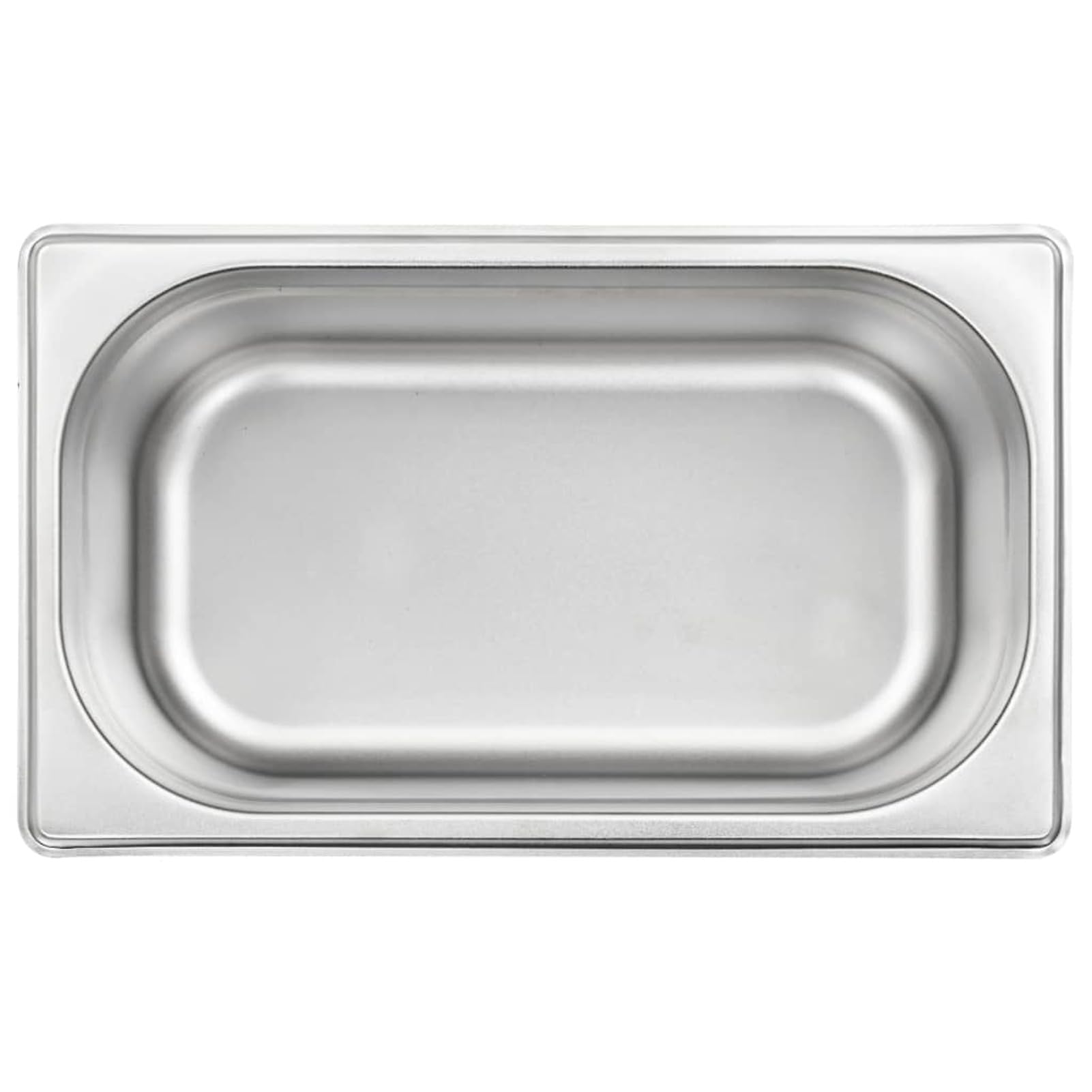 LAPOOH Contenitori Gastronorm 8 pz GN 1/4 100 mm in Acciaio Inox,Accessori Strumenti Cucina,Accessori per scaldavivande a Vapore,Vaschette per scaldavivande a Vapore(SPU:50902)