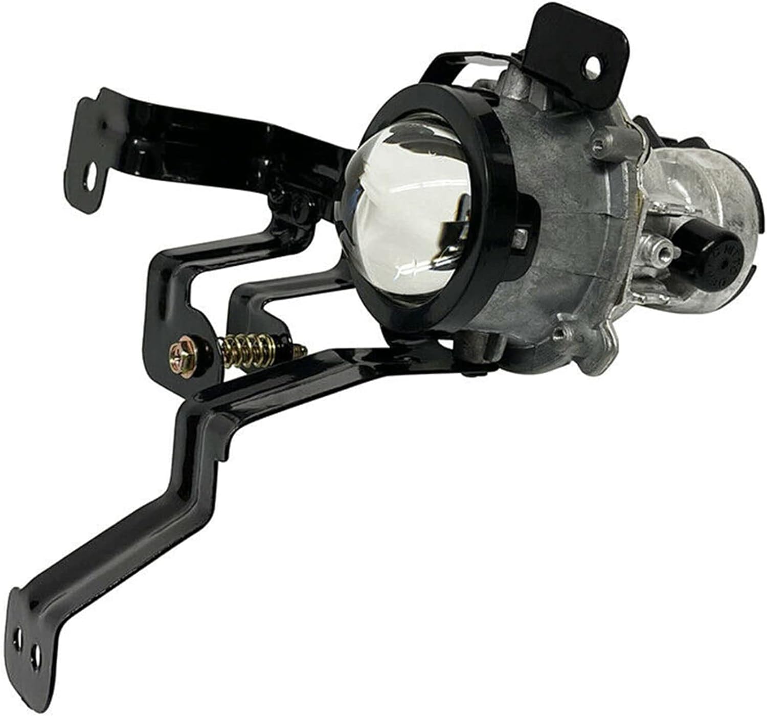 Front Bumper Projector Fog Light Lamp w/Bulb Clear Lens Driving Fog Fit for 2017 2018 Hyundai Elantra