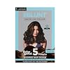 B.BLUNT Chocolate Dark Brown 5 Minute Shampoo Hair Colour for 100% Grey Coverage - 20ml X 5