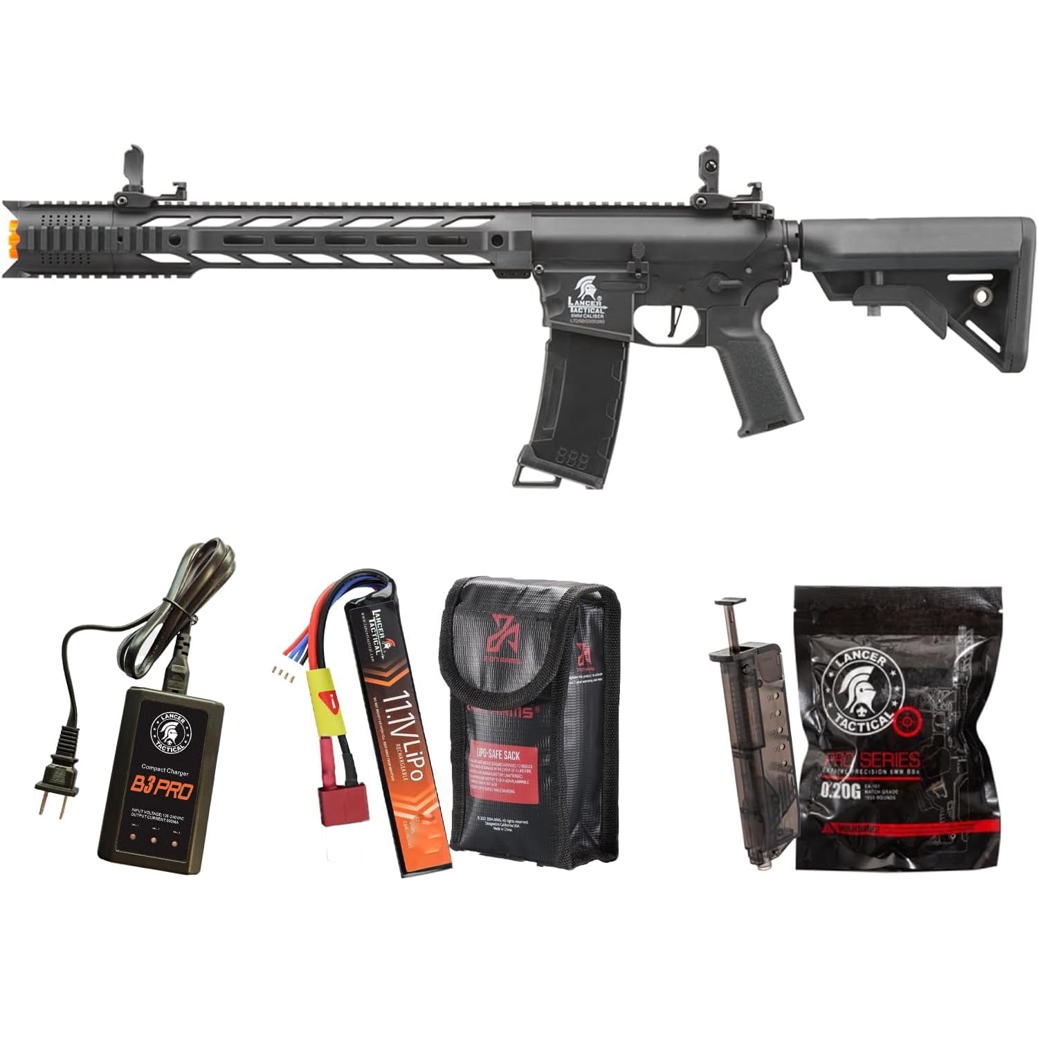 Airsoft Innovations Lancer Tactical SPR Gen 2 M4 Interceptor AEG ...
