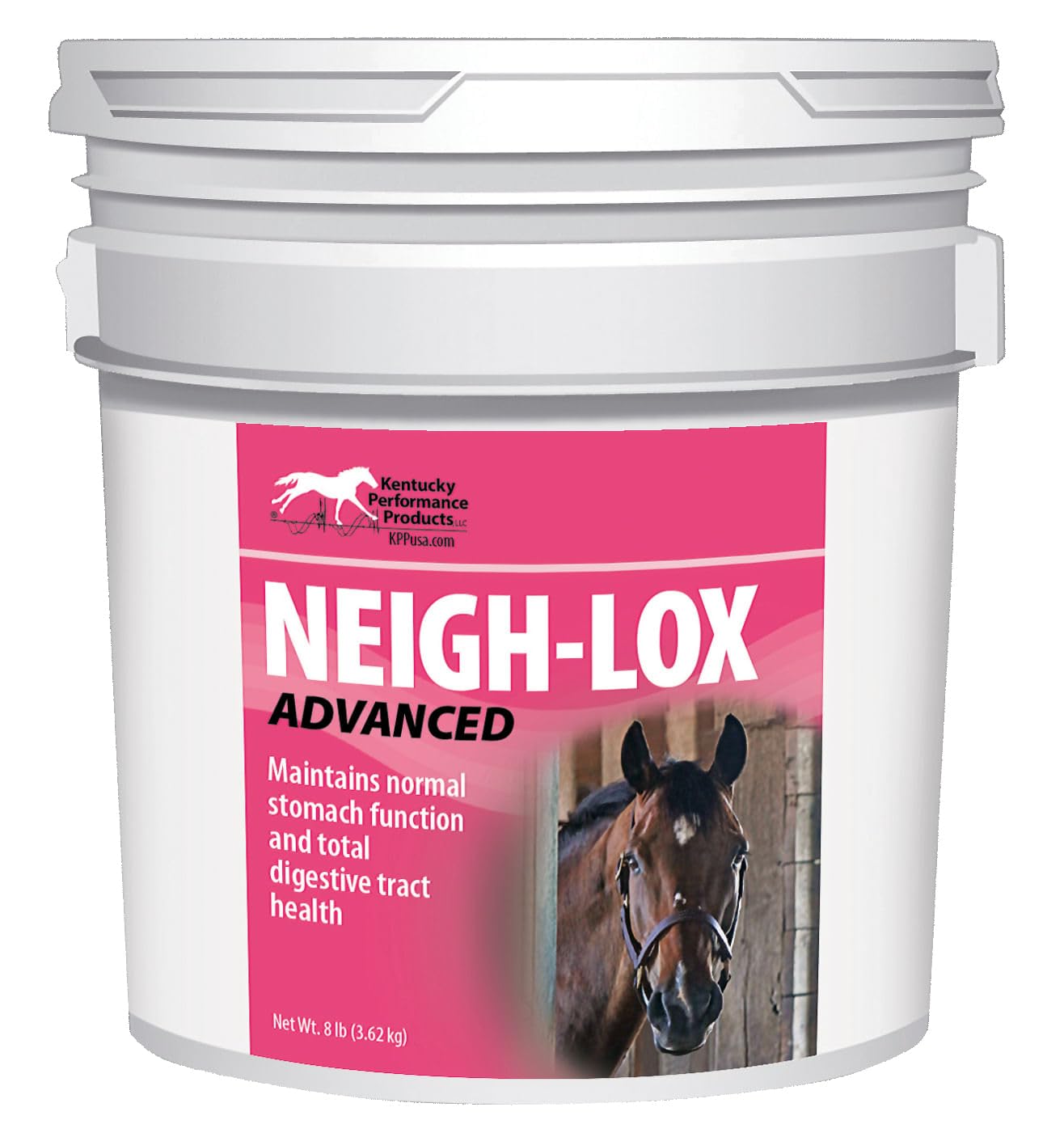 KENTUCKY PERFORMANCE PROD 044343 Neigh-Lox Advanced Digestive Supplement for Horses, 8 lb
