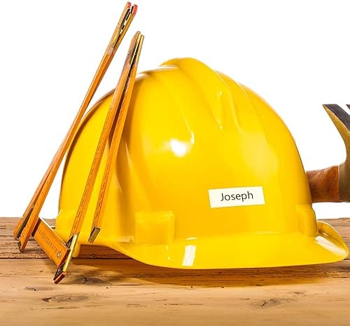 Miniatura 8 de Label KINGDOM XTL Etiquetas compatibles con DYMO XTL 1868752 Etiquetas de vinilo multiusos de 34 pulgadas de 0.748 in, negro sobre blanco para