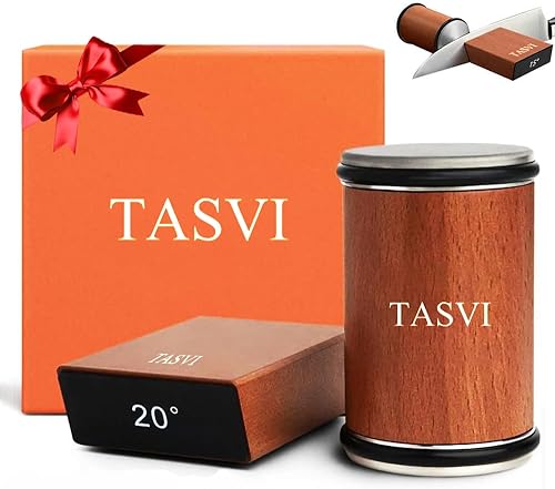 Miniatura 8 de Kit de herramientas de afilador de cuchillos rodantes, afilador de cuchillos rodantes con discos de diamante y cerámica, rodillo afilador de