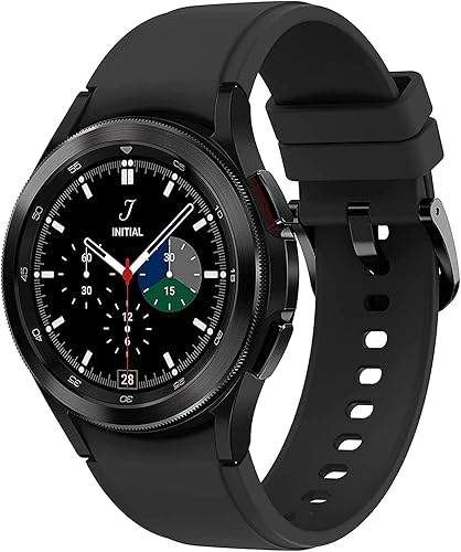 Samsung Electronics Galaxy Watch4 Classic - Reloj inteligente de 1.65 pulgadas (42 mm) con monitoreo de ECG y seguimiento de ciclos del sueño,