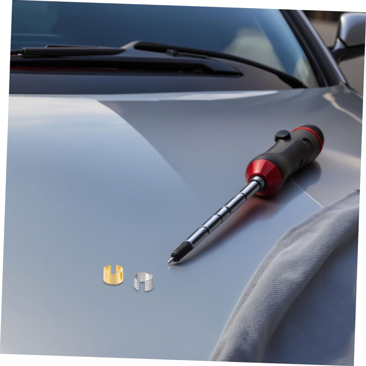 GANAZONO Adaptateur Convertisseur et Facile à Stocker de Bornes Batterie 12pcs en Alliage Haute Conductivité Portable pour Composants Audio Voiture
