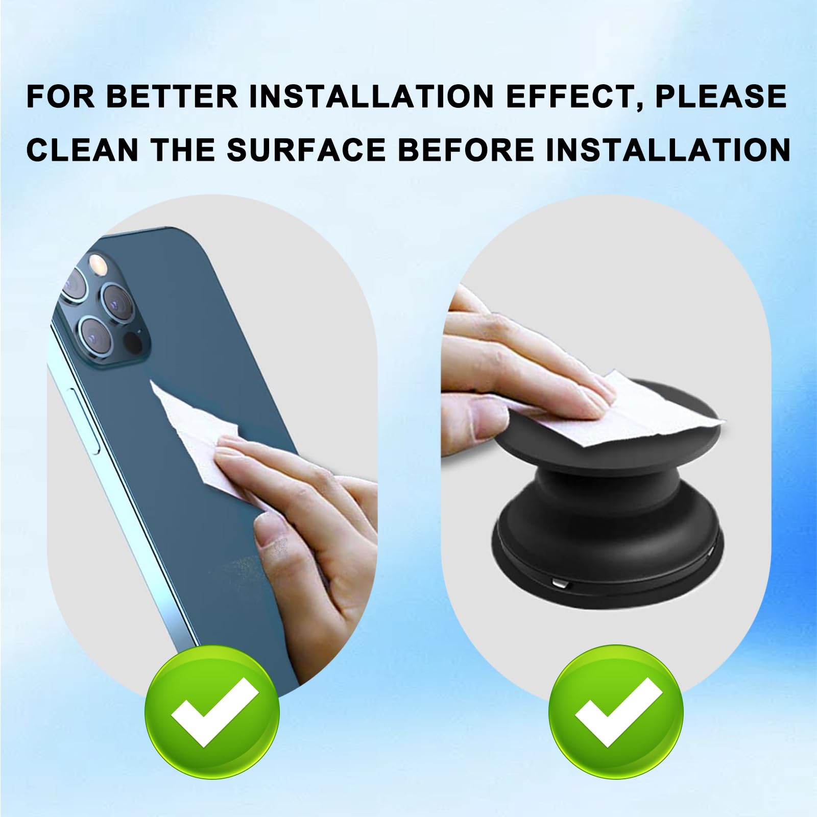 Pop Socket Replacement Adhesive Nano Double Adhesive Replacement