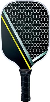 iMeshbean Pickleball Paddle, Fiberglass Surface Pickleball Paddle,Honeycomb Core Paddle Rackets, Lightweight & Wide, Comfortable Ergonomic Grip, Pickleball Paddles for Beginners & Pros