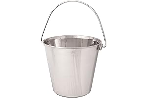 ProSelect 2-Quart Heavy Duty Stainless Steel Pail
